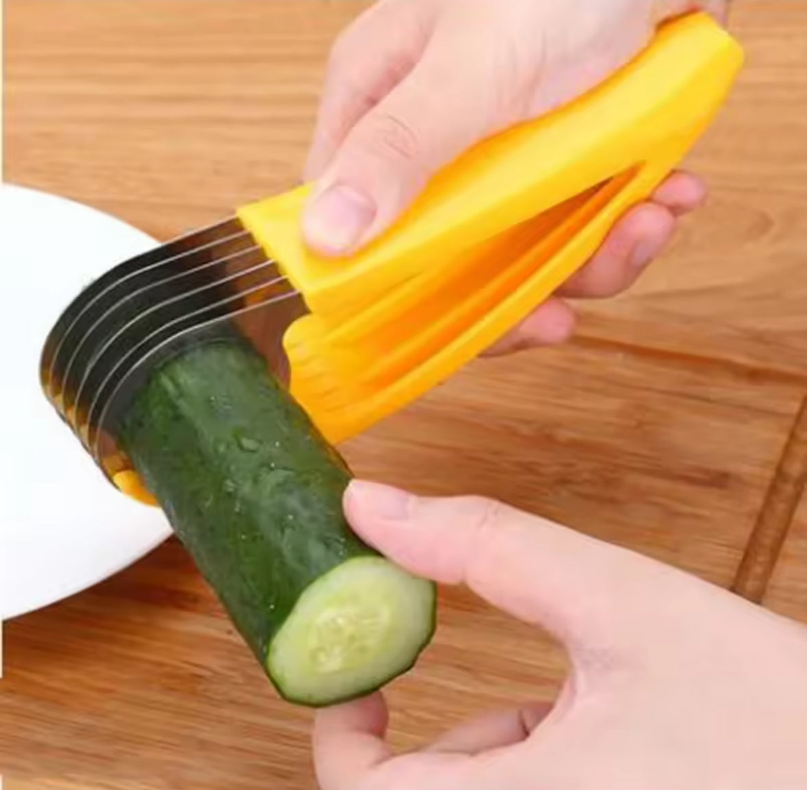 Stainless Steel Food Slicer – All-in-One Kitchen Tool