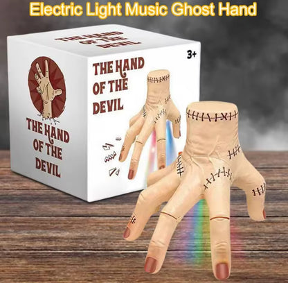 Creepy Crawling Electric Hand with Sound & Light – Haunted House Halloween Prop