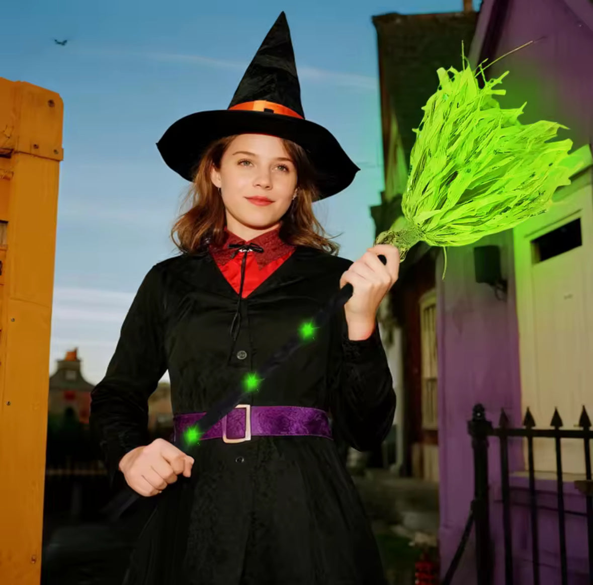 Magic Broom 2025 – Dancing Witch with Creepy Sounds