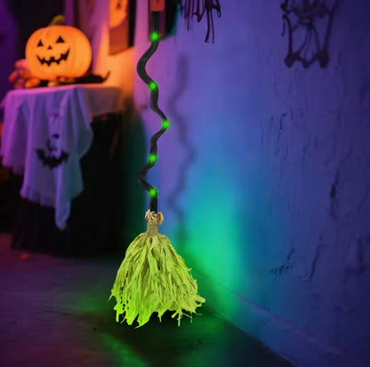 Magic Broom 2025 – Dancing Witch with Creepy Sounds